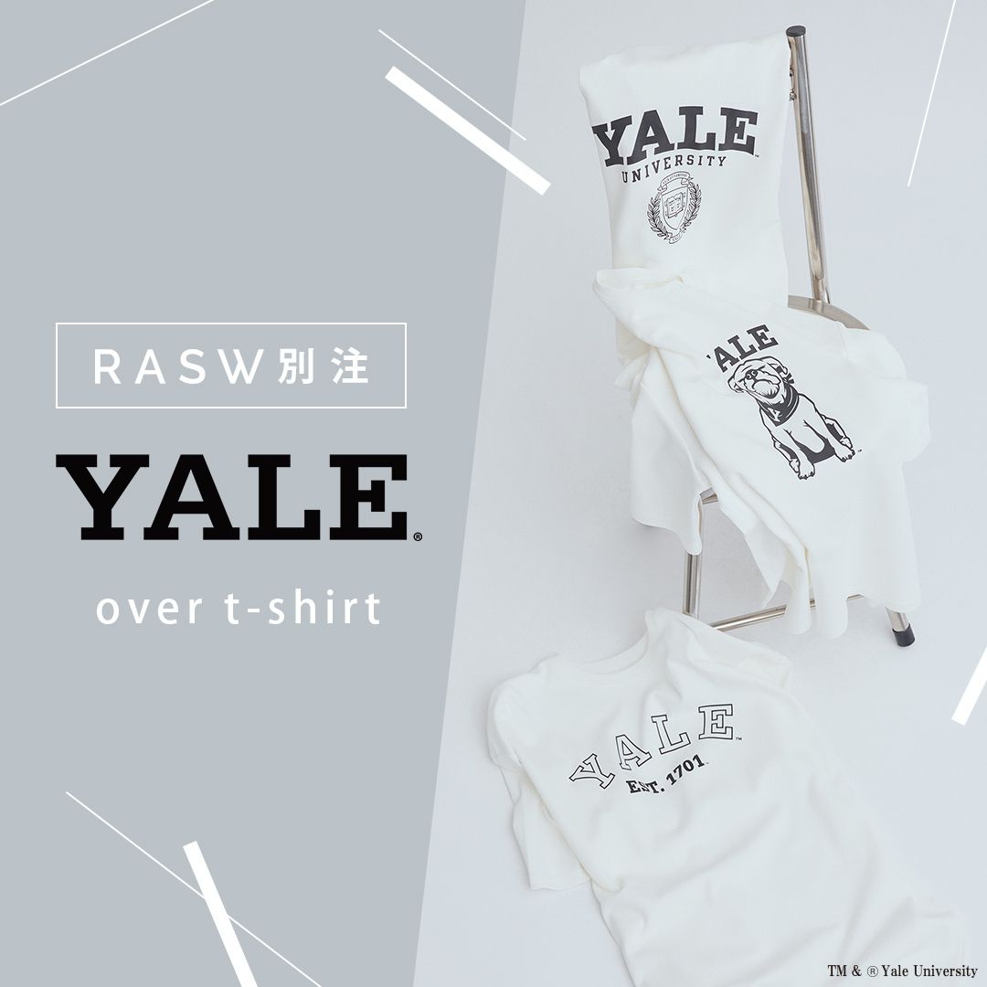 RASW別注[YALE]Tシャツ