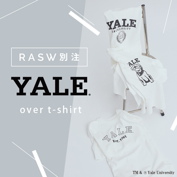RASW別注[YALE]Tシャツ