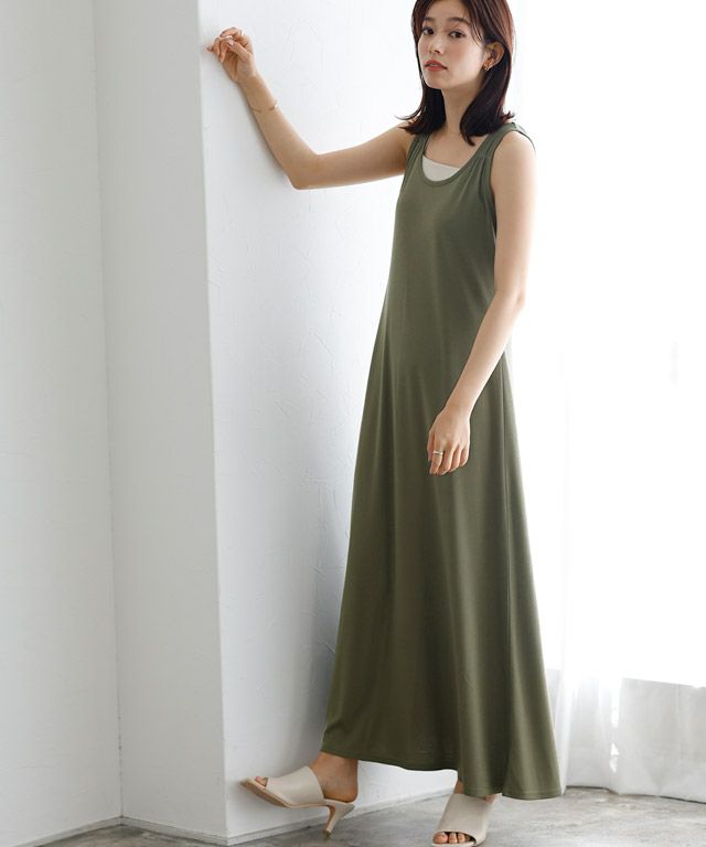167cm / オリーブカーキ / ロング丈 / M