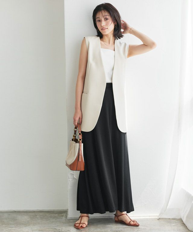 167cm / ブラック / ロング丈 / M