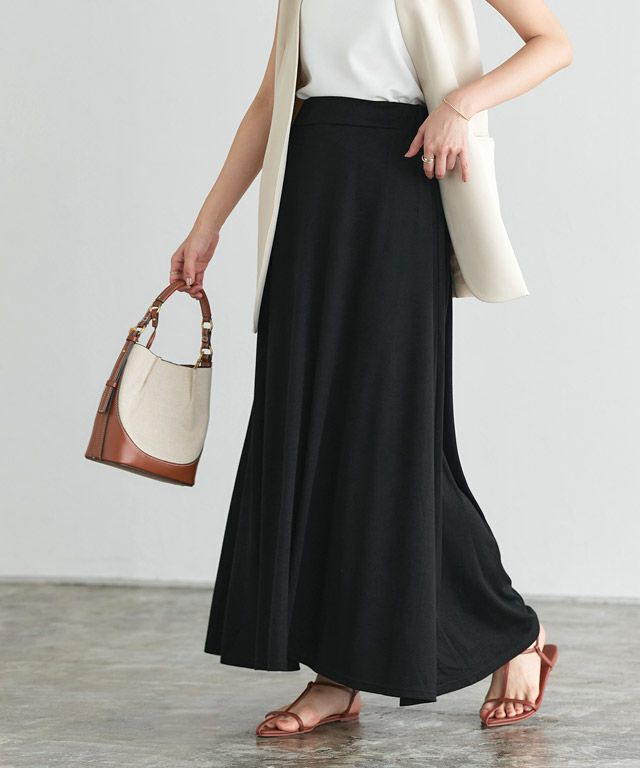 167cm / ブラック / ロング丈 / M