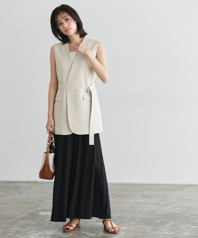 167cm / ブラック / ロング丈 / M