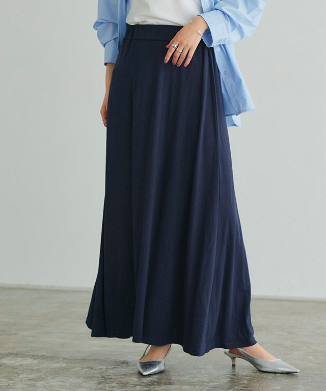 166cm / ネイビー / ロング丈 / M
