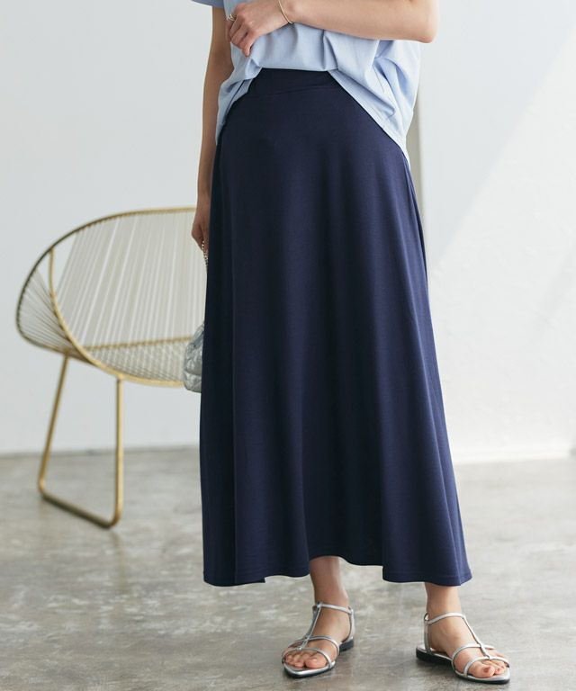 167cm / ネイビー / ミドル丈 / M