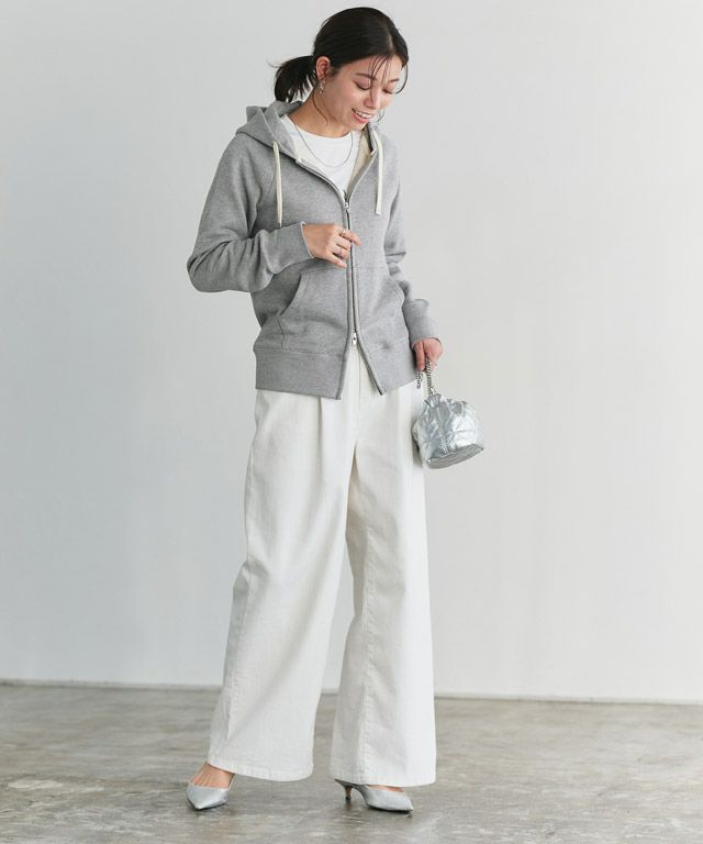 167cm / M / 杢グレー