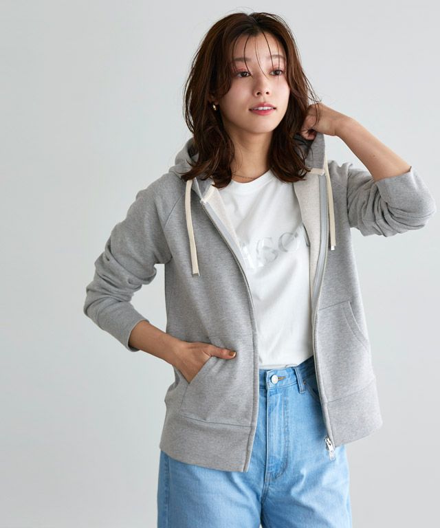 167cm / M / 杢グレー