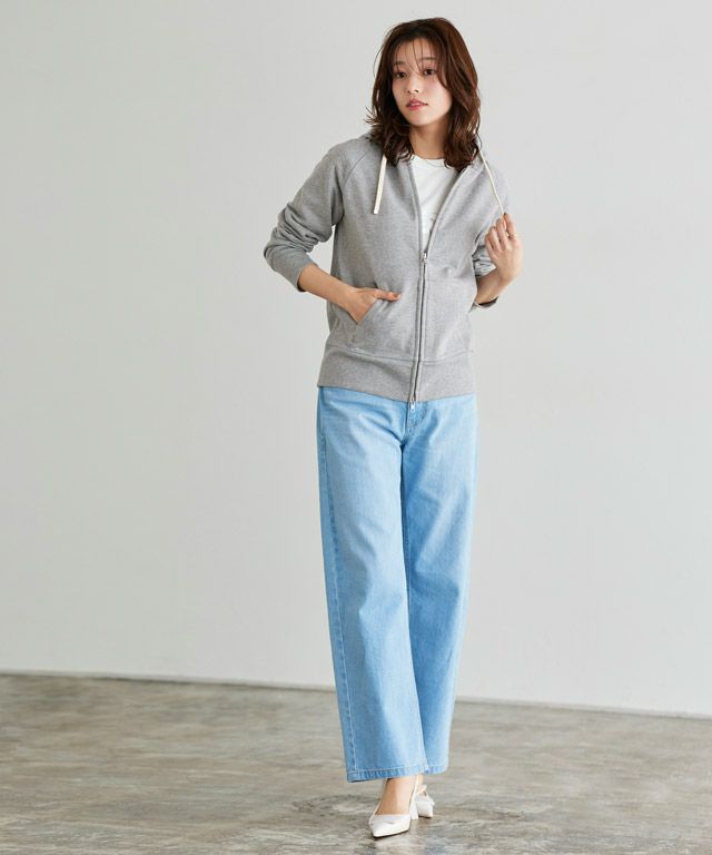 167cm / M / 杢グレー