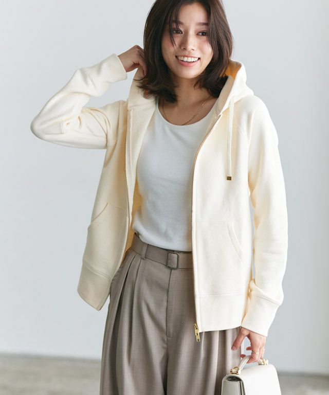 167cm / M / アイボリー