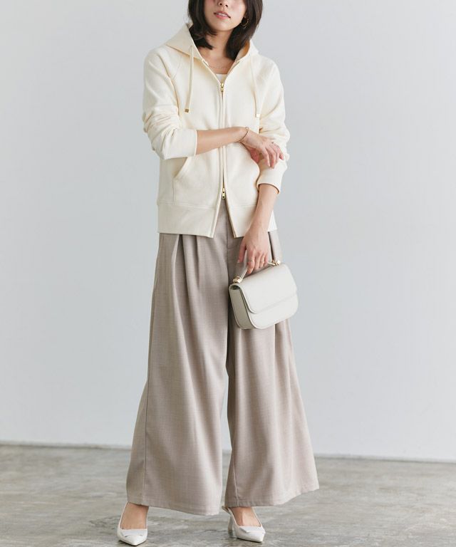 167cm / M / アイボリー