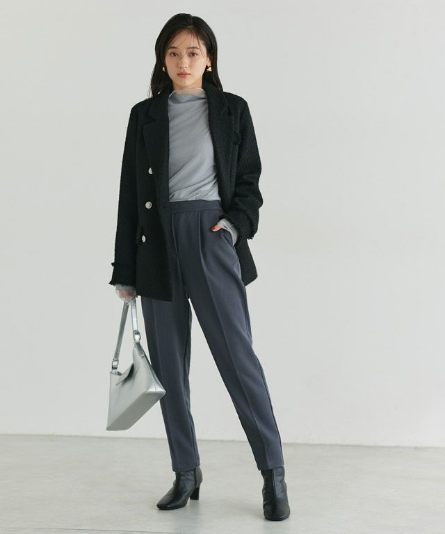 160cm / ダークチャコール / M