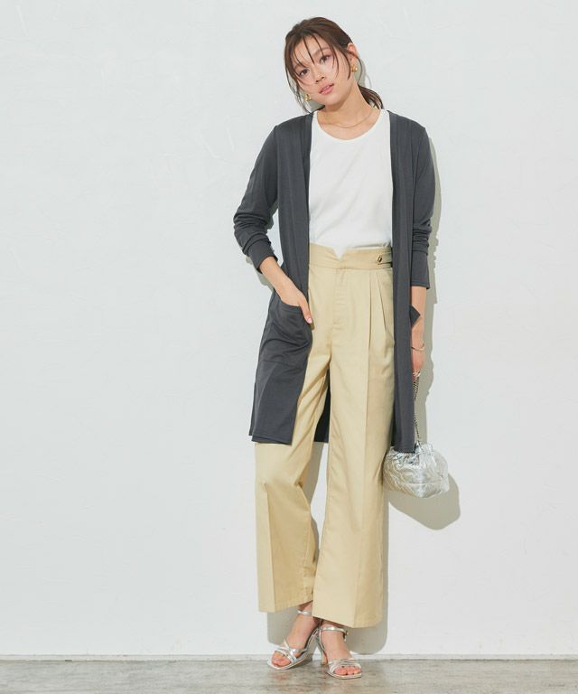 166cm / チャコールグレー / M