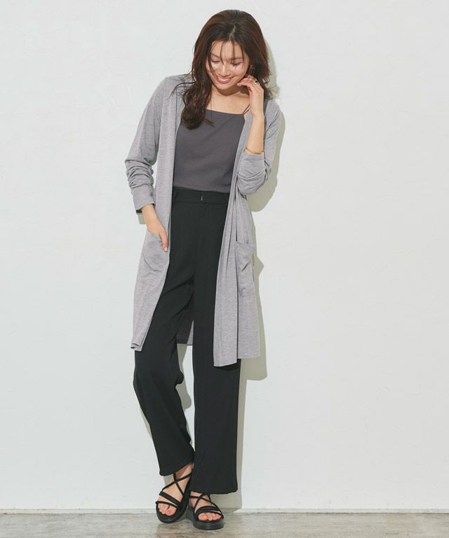 166cm / 杢グレー / M