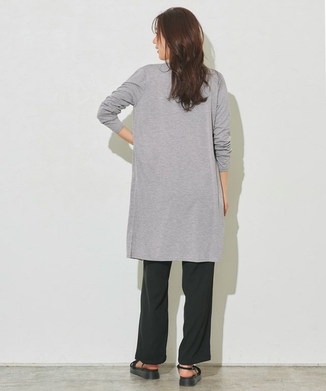 166cm / 杢グレー / M