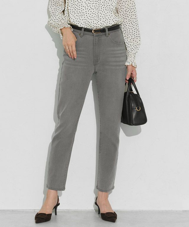 167cm / ウォッシュ / グレー / M