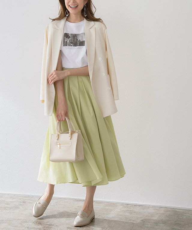 タックロングスカート