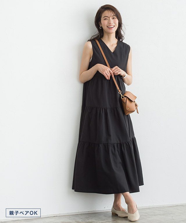 2wayティアードノースリーブワンピース 送料無料 公式 Pierrot ピエロ レディースファッション通販サイト