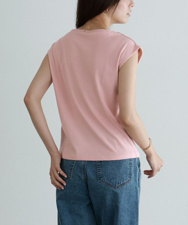 167cm / ライトピンク / クルーネック / M