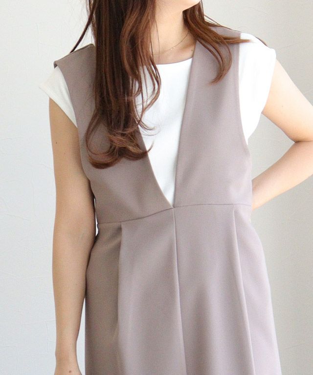 157cm / オフホワイト / クルーネック / M