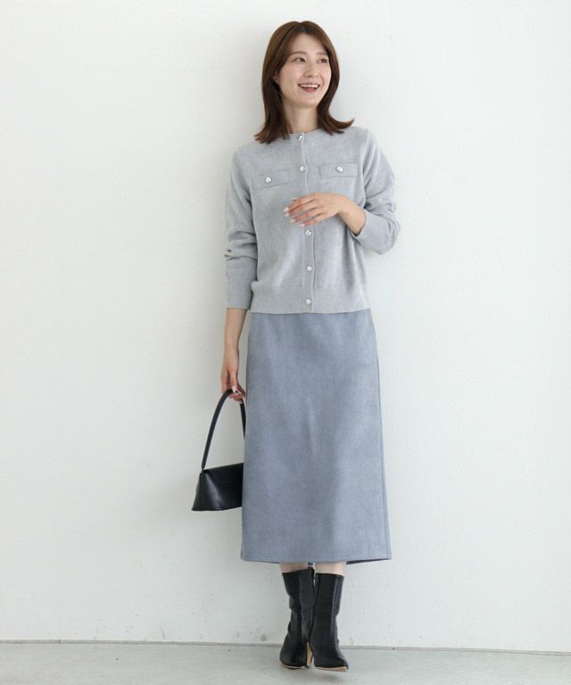 163cm / アッシュブルー / ノーマル / M