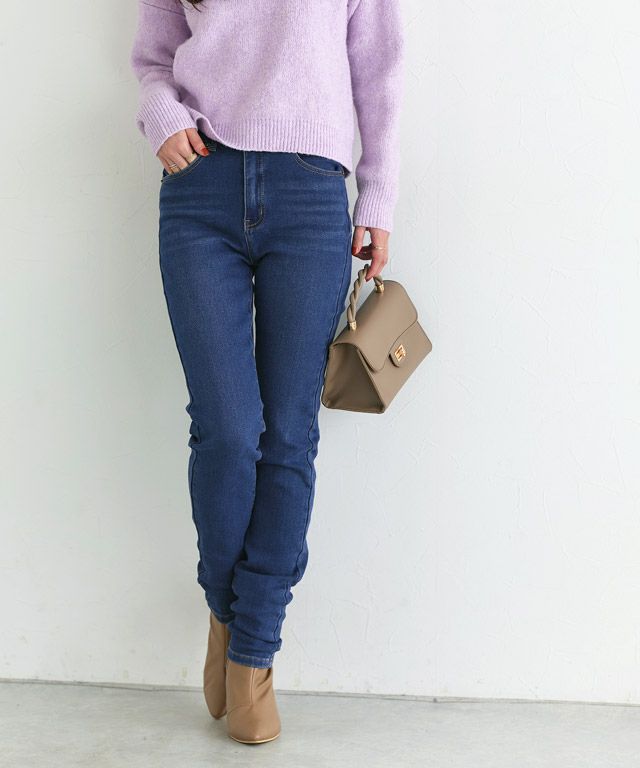 160cm / ウォッシュ/アッシュブルー / M