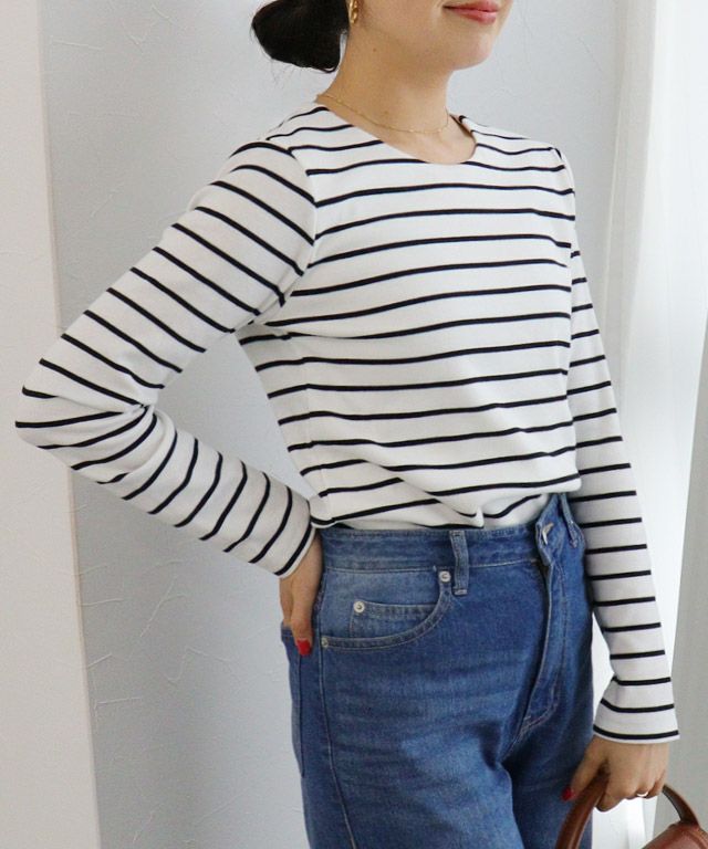 166cm / ブラウン / スクエアネック / M