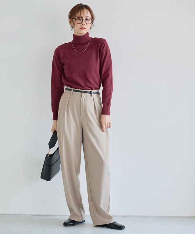 167cm / バーガンディ / M