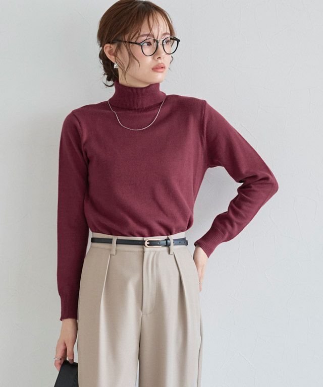 167cm / バーガンディ / M