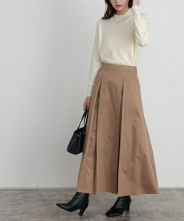 プレミアムカシミヤタッチハイネックニット 【Pierrot プレミアムカシミヤタッチハイネックニット 【Pierrot