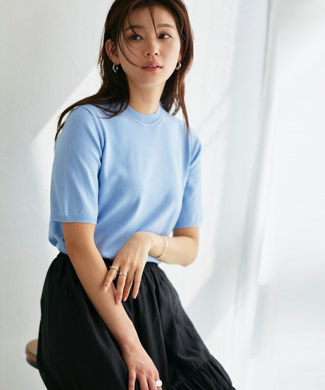 166cm / ライトブルー / M