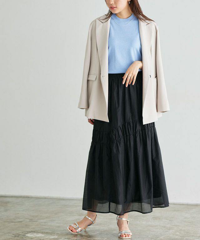 166cm / ライトブルー / M