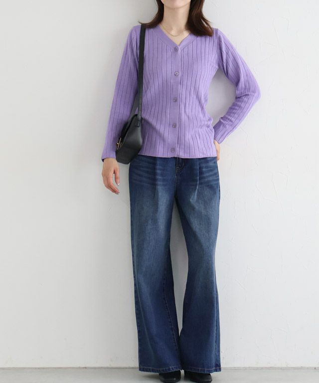 163cm / ラベンダーブルー / M