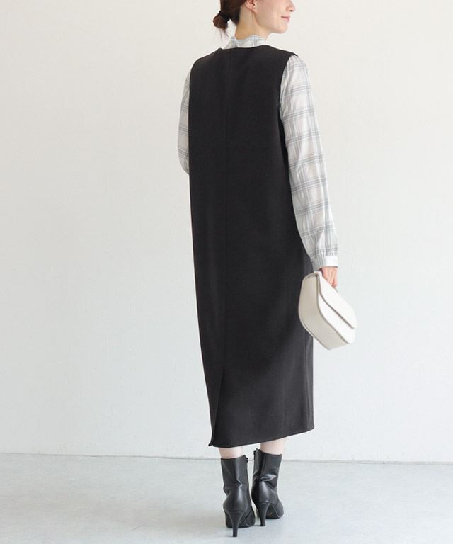 166cm / 杢グレージュ / M