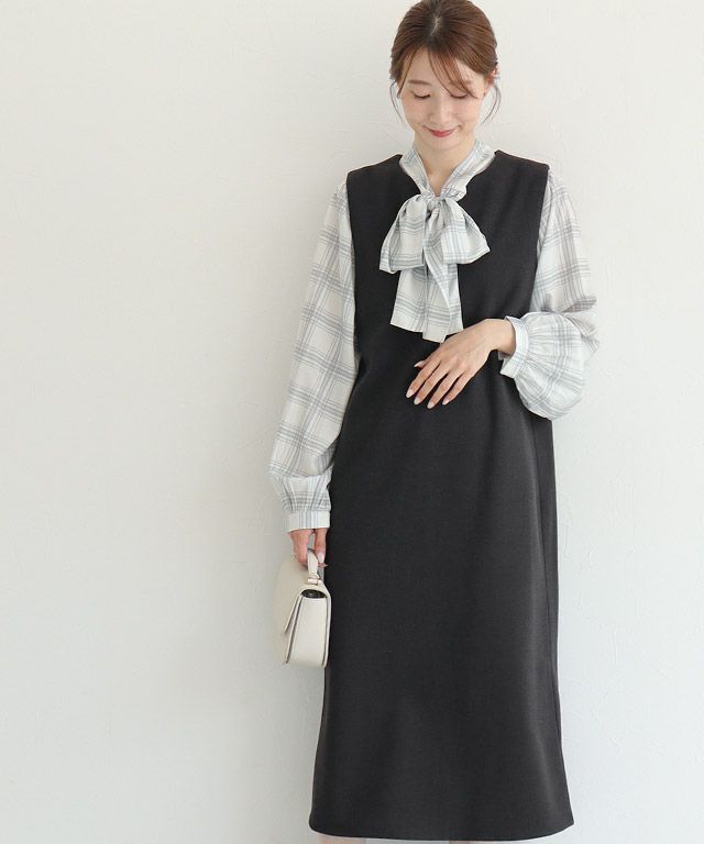 167cm / 杢グレージュ / M