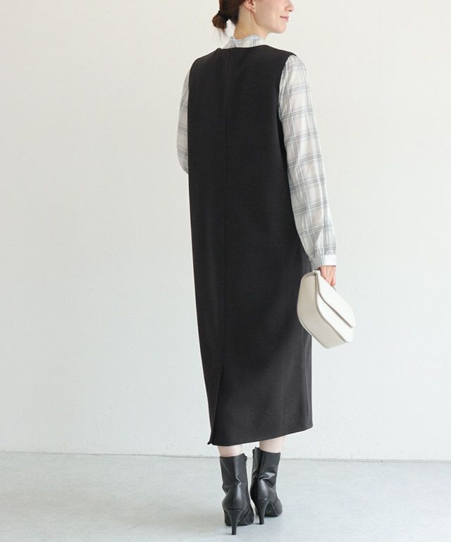 163cm / 杢チャコール / M