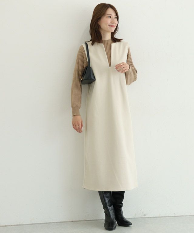 163cm / アイボリー / M