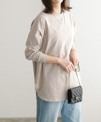 コットンロングスリーブTシャツ