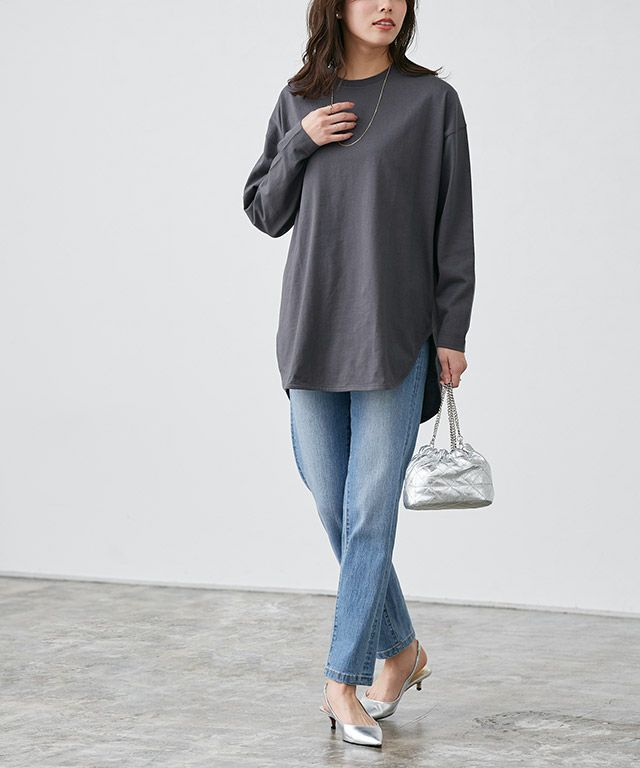 167cm / チャコール / M