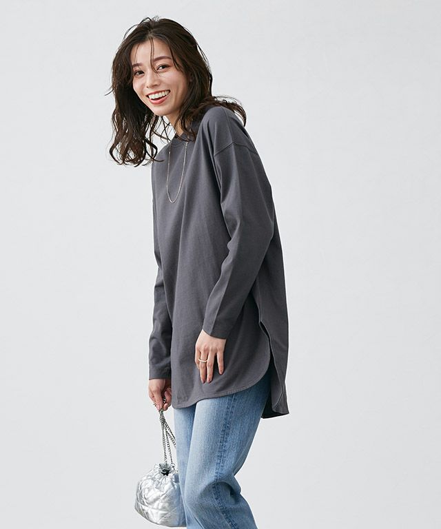 167cm / チャコール / M