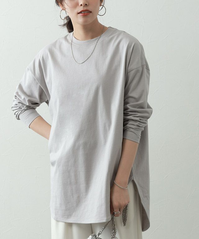 167cm / ライトグレー / M