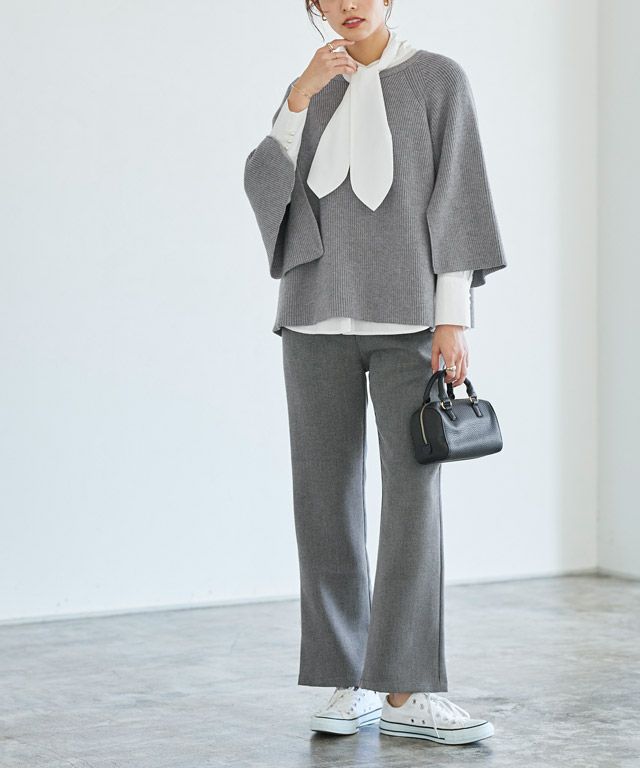 Tender Person チェック柄フレアパンツ AIRBRUSEHED FLARE PANTS／フレアパンツ – Numero CLOSET