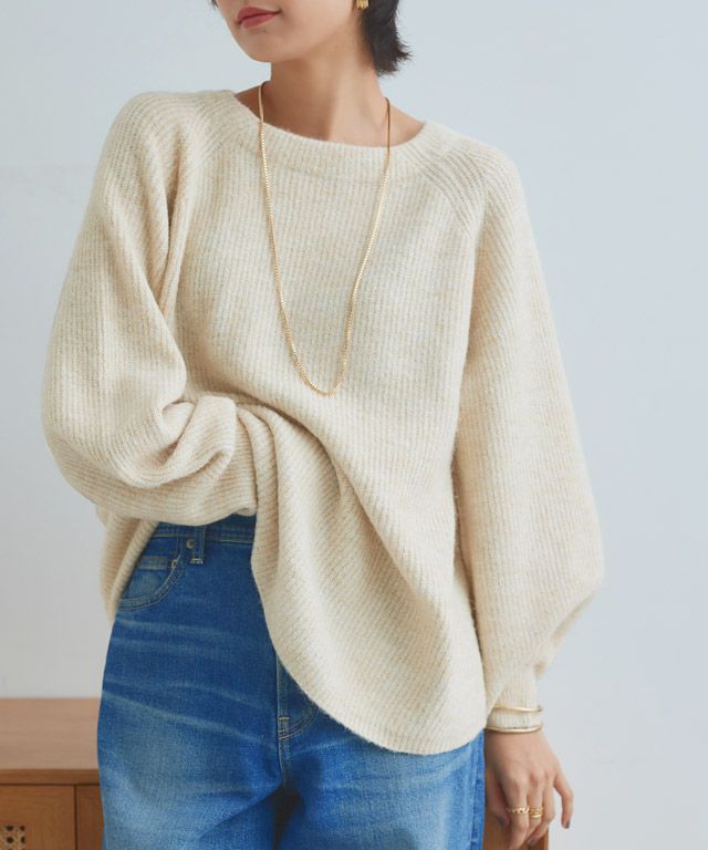 166cm / 杢ライトベージュ / M