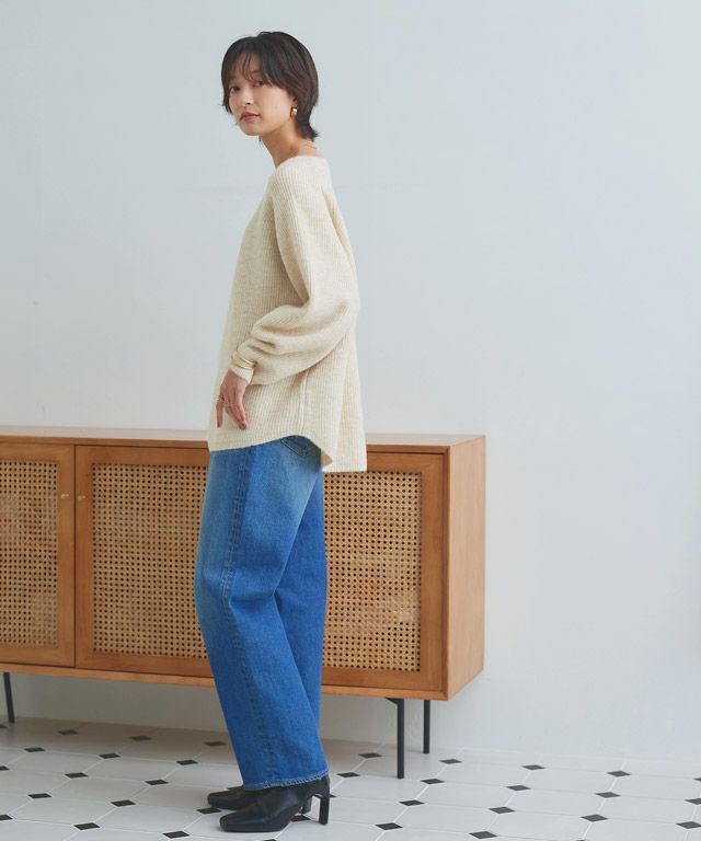 166cm / 杢ライトベージュ / M