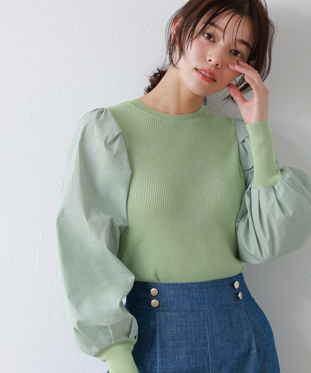 167cm / ペールミント / M