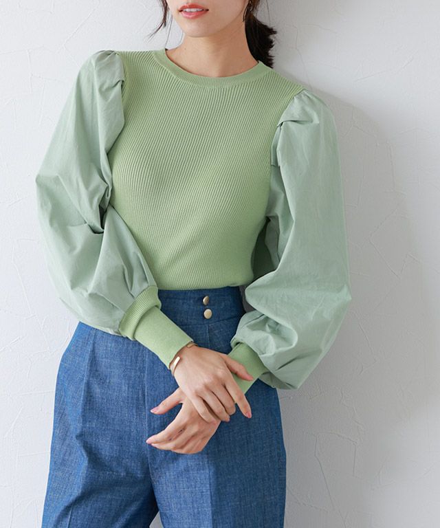 167cm / ペールミント / M