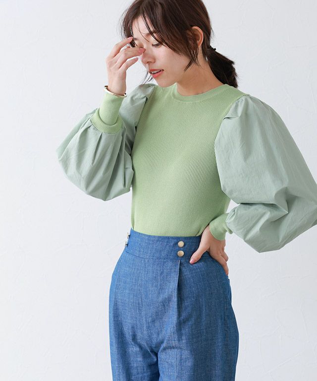 167cm / ペールミント / M