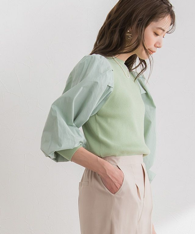 165cm / ペールミント / M