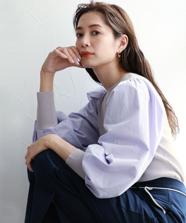 165cm / アイスラベンダーグレー / M