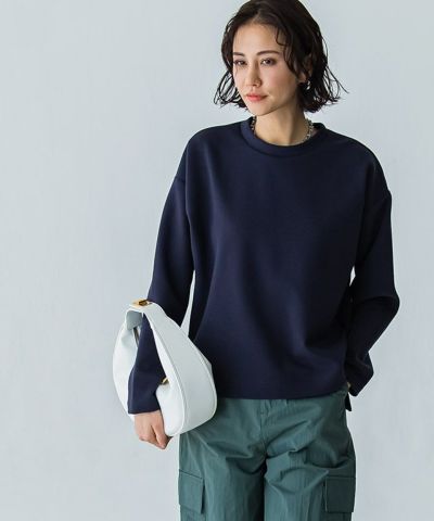 ボートネックスウェット TAKEFU(竹布)The☆スウェット ボートネック｜抗菌性と吸水性を