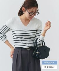 着回し抜群の定番アイテム“シルクタッチウォッシャブルリブニット”