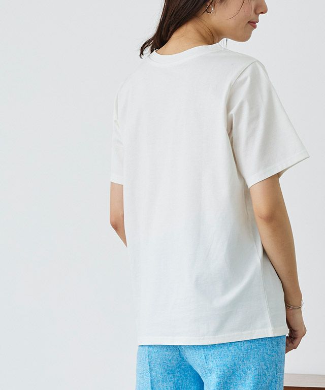 167cm / オフホワイト / クルーネック / M